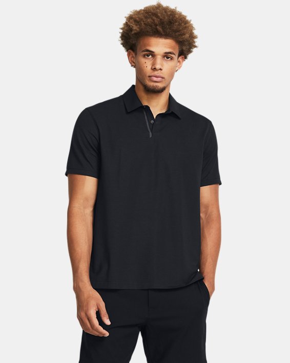 Men's UA Tour Tips Polo in Black image number 0